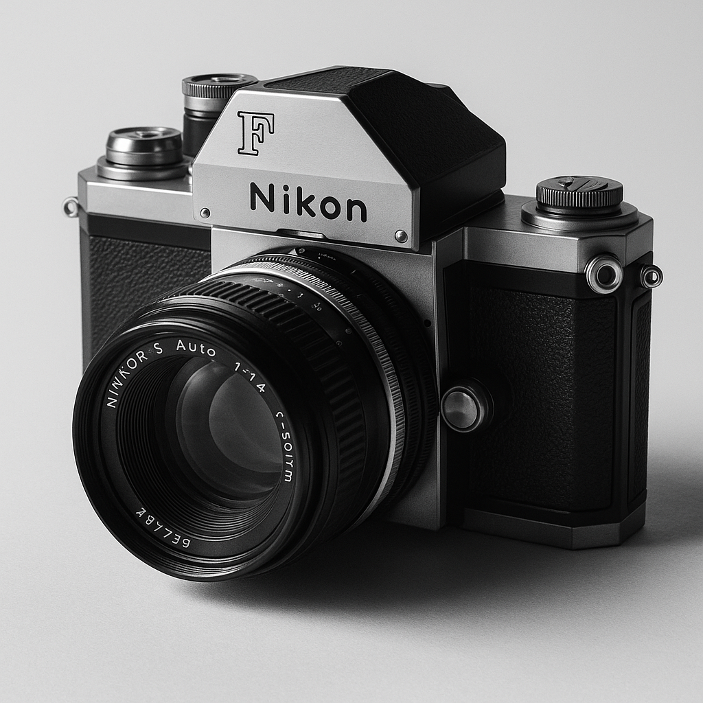 Nikon F SLR camera vintage